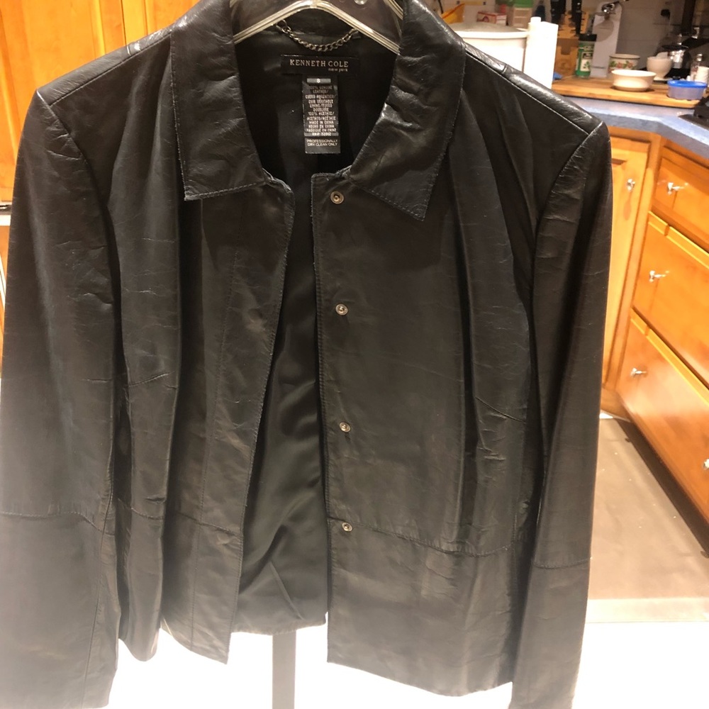 Leather jacket